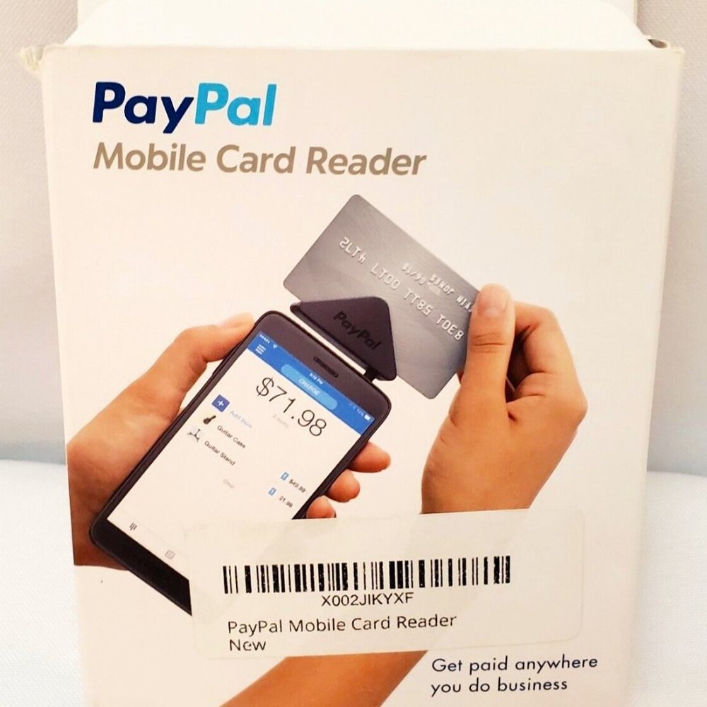 ~PayPal Mobile Card Reader Compatible W/IPhone, Android, Windows Devices~